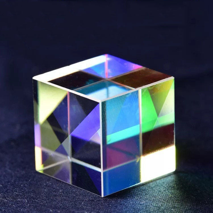 Optical Glass Cube Prism