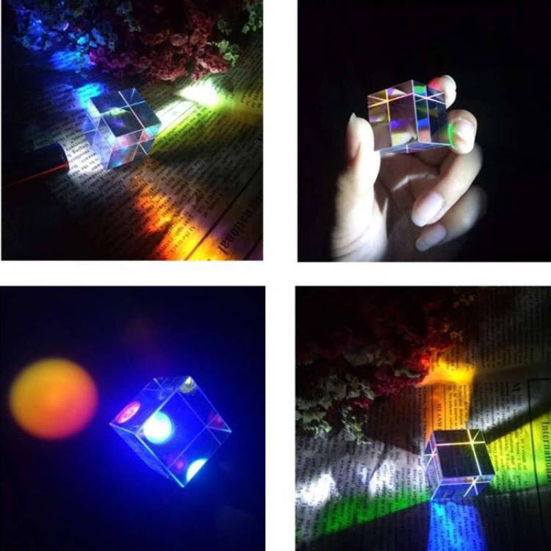 Optical Glass Cube Prism