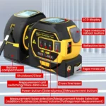 High-Precision 3-in-1 Digital Laser Measurement Tape 1