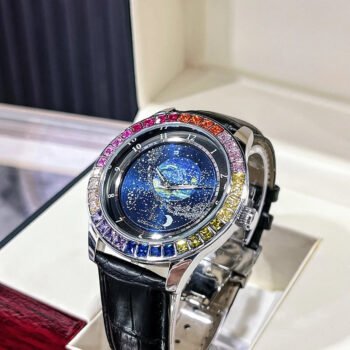 Ogulas Starry Sky Diamond Watch – Men’s Automatic Mechanical, Waterproof & Luminous Fashion Style