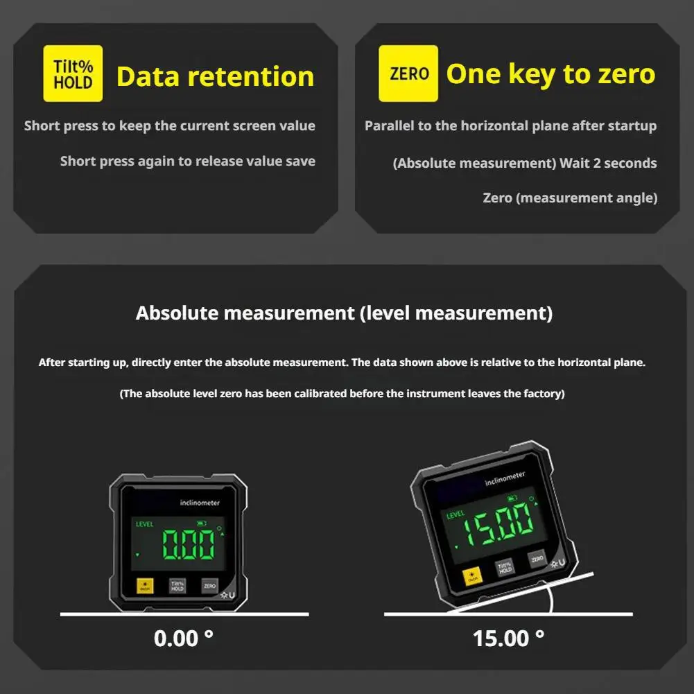 Magnetic Digital Level Inclinometer 6