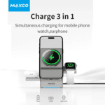 Maxco Electric Rotating 3-in-1 Wireless Charger 1