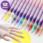 Nail Art Pens Set – 12 Colors to Create Your Own Nail Designs 1