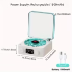Retro Vinyl Bluetooth Speaker 1