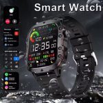 H11 Sports Smart Watch – Bluetooth Calling, Flashlight & Notifications