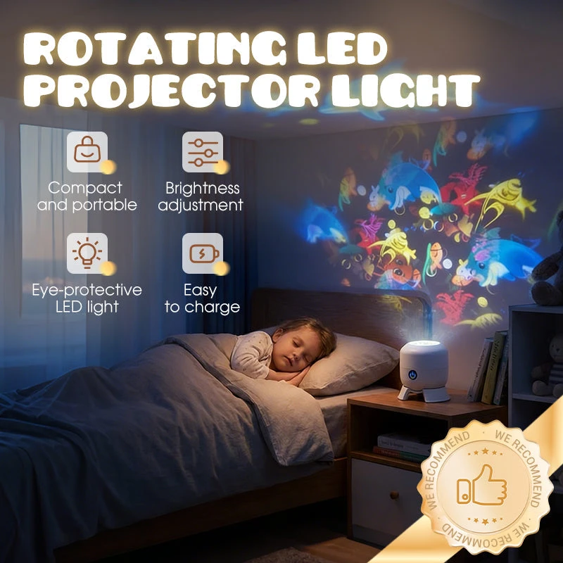 Snowflake LED Projector Light 3
